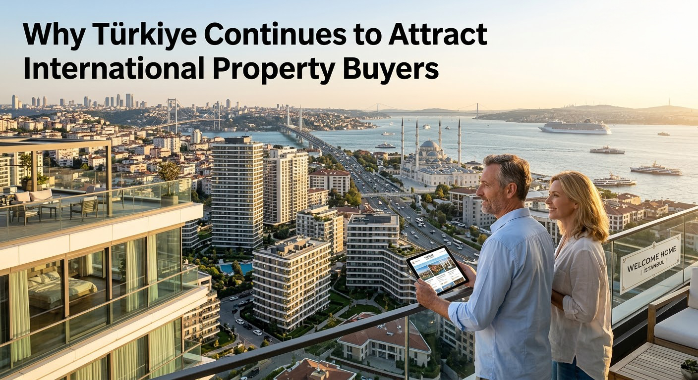 International property buyers exploring real estate in Türkiye